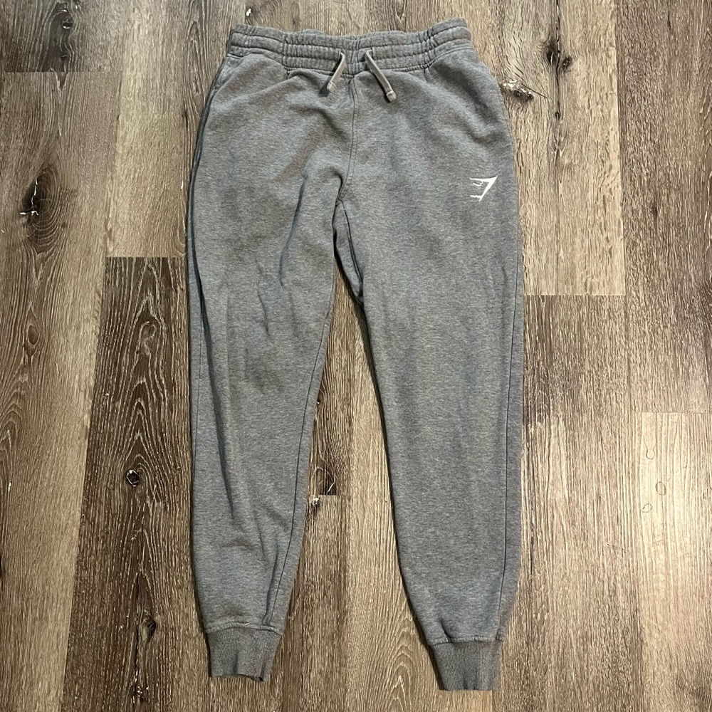 Gymshark Grey Crest Joggers